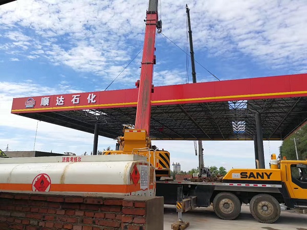 SF雙層油罐更新完成，加油站順利升級，恭賀順達石化加油站開業大吉！